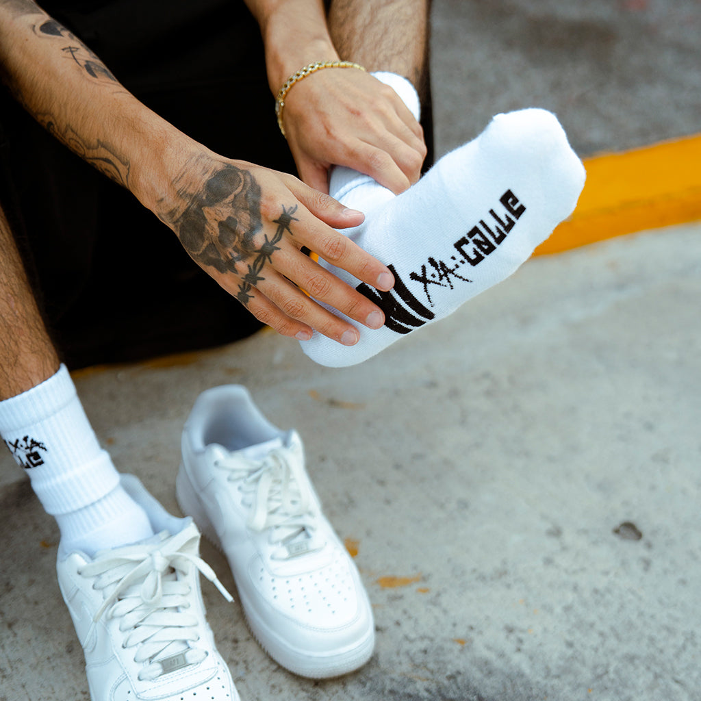Socks MXLC Básica Blanco