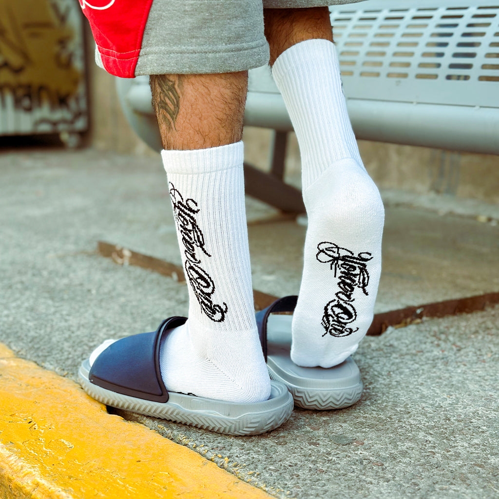 Socks Yoner Firma Blanco