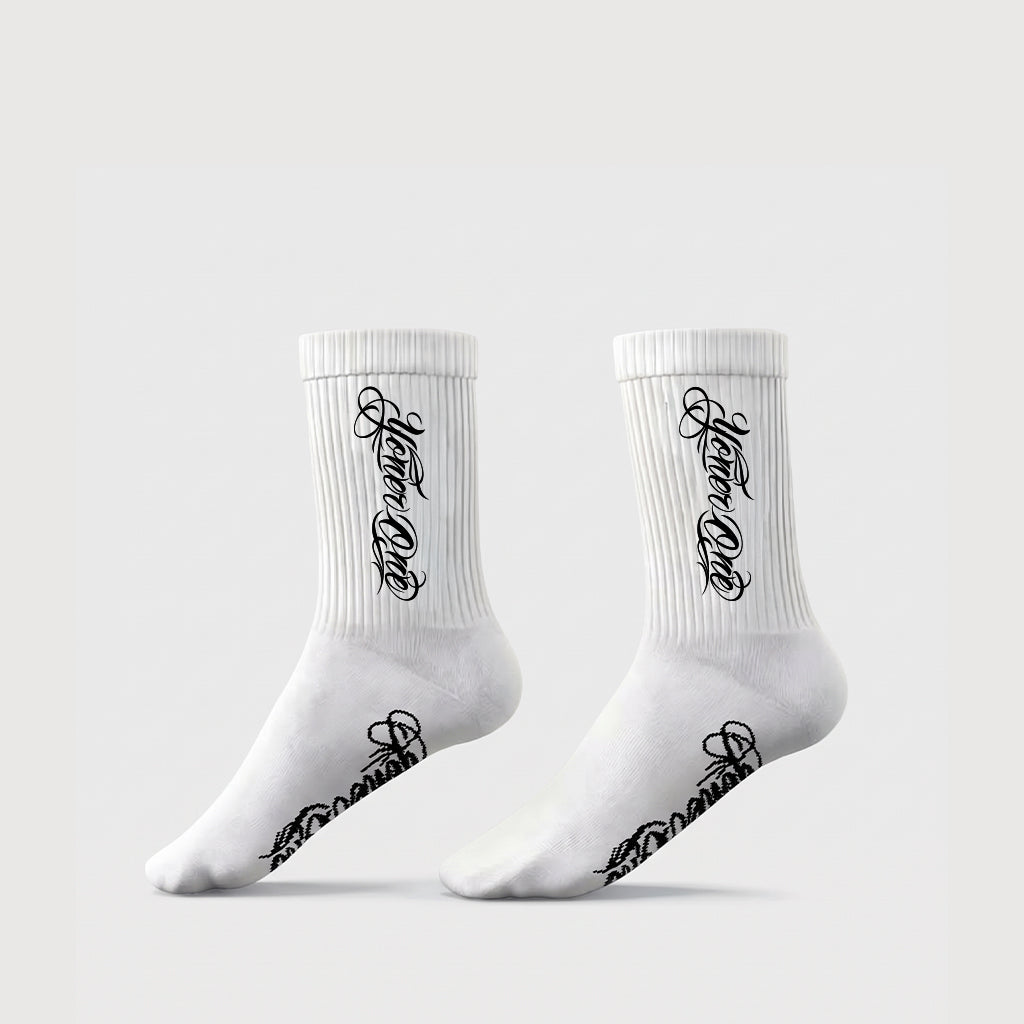 Socks Yoner Firma Blanco