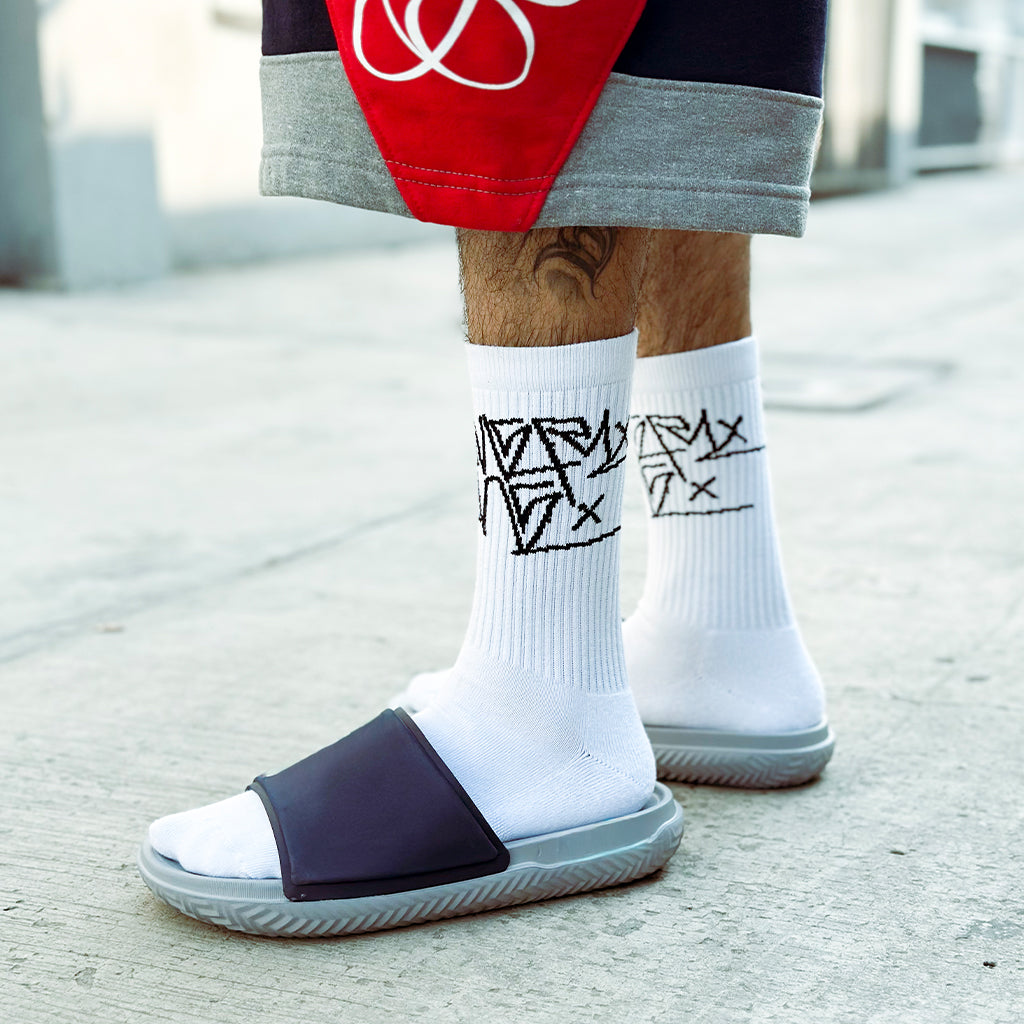 Socks Yoner Tags Blanco