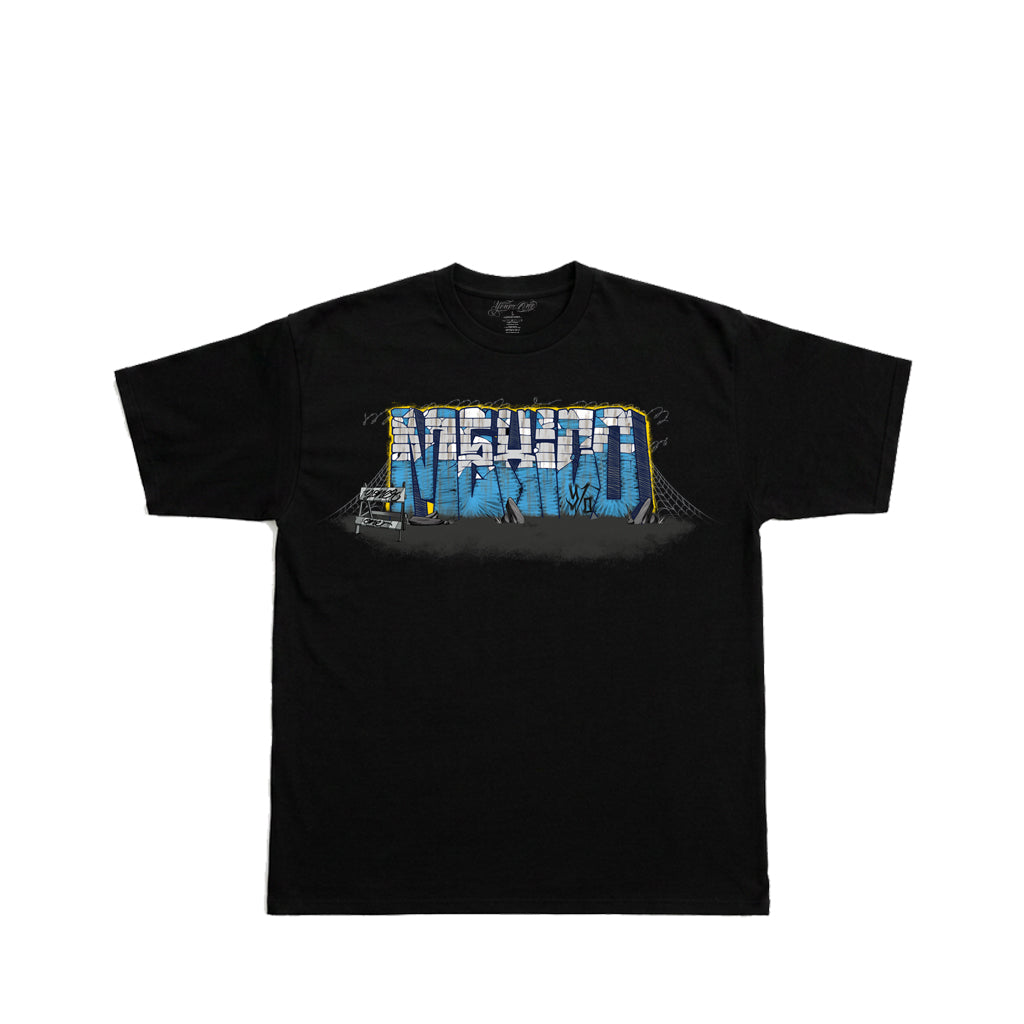 México Bloques Azul Tee