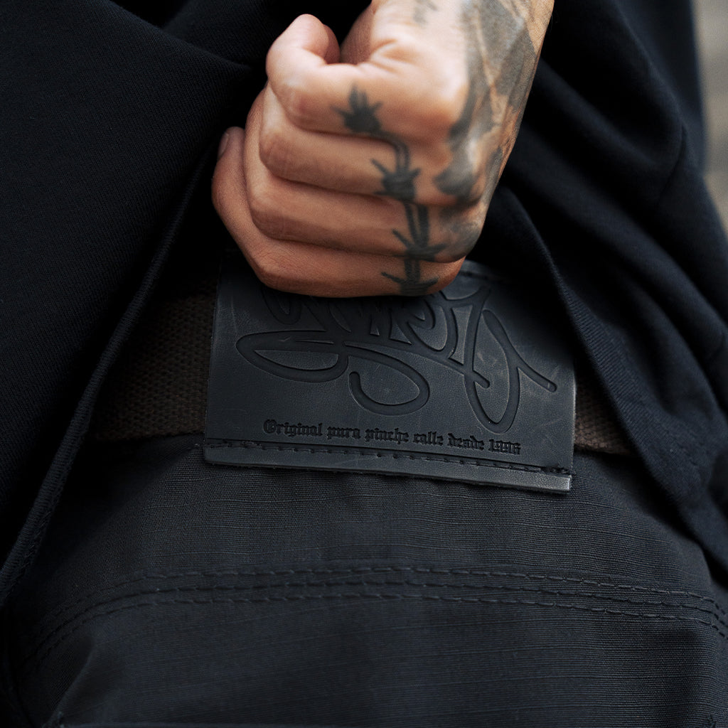 Pantalón Puro México ALV Gabardina Negro