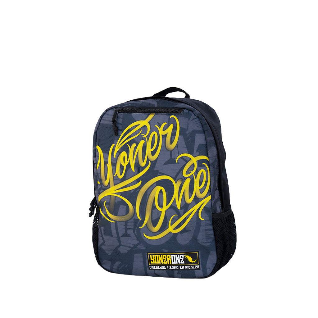 Mochila Sublimada Firma Amarilla