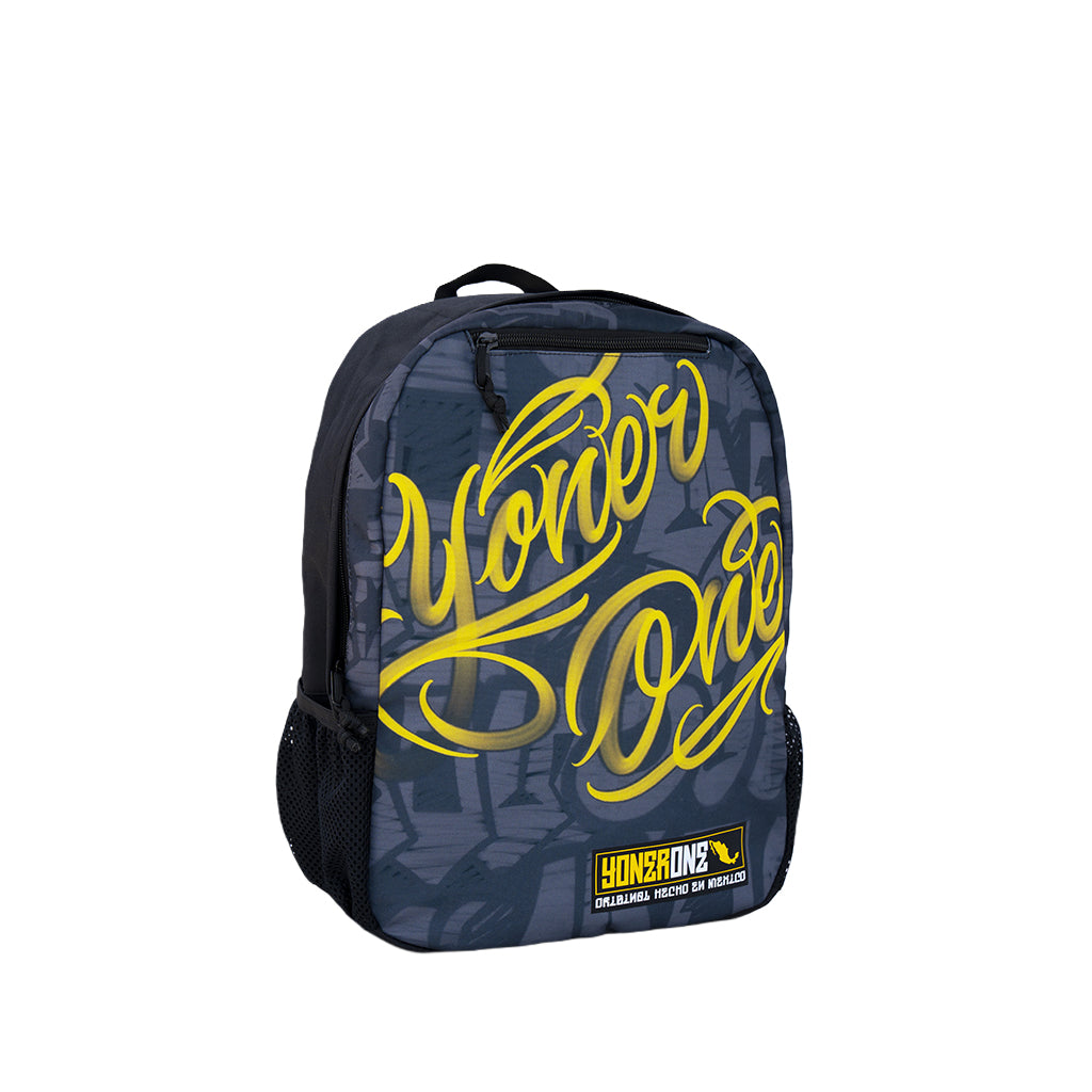 Mochila Sublimada Firma Amarilla